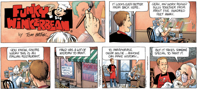 Funky Winkerbean strip, March 12, 2006