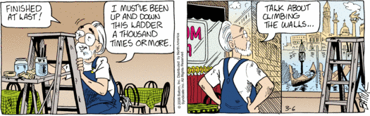 Funky Winkerbean strip, March 6, 2006